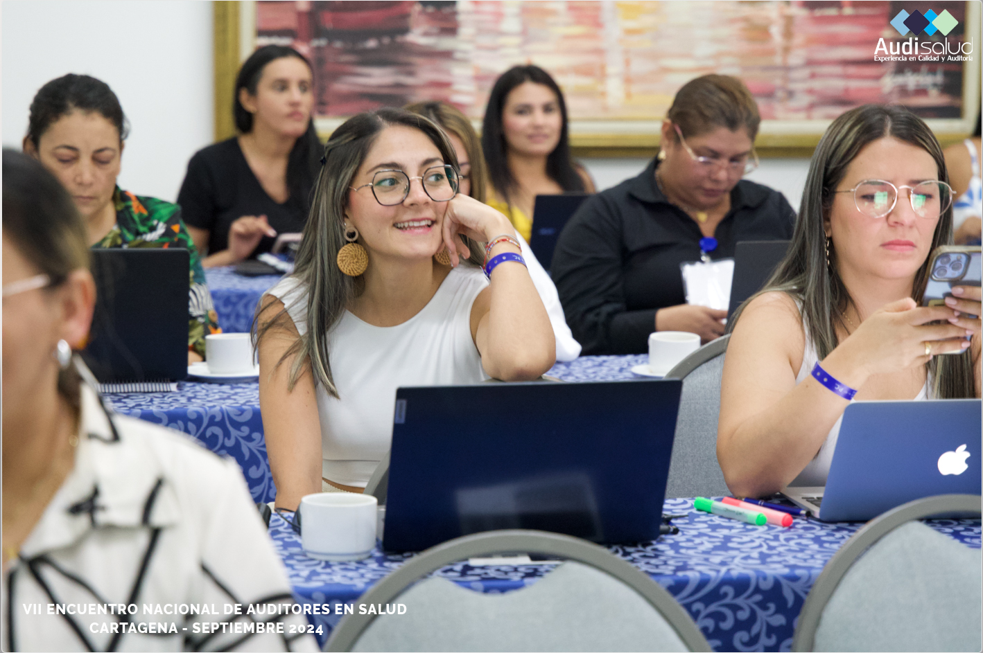 Capacitación de Audisalud a auditores en salud durante el VII Encuentro Nacional en Cartagena